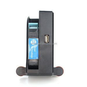 Macchina portatile del codificatore della data di scadenza della stampante a getto d'inchiostro portatile con numero di lotto tenuto in mano ad asciugatura rapida su sacchetto di plastica - Product Image 6