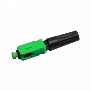 Wholesale Fast SC APC Fiber Optic Adaptor Connector Quick SC/UPC Single/Multi Mode Fast Connector FTTH 5db Tx Power GPRS <strong>Network</strong>