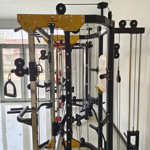 Home Strength Gym Fitness Trainer Multifunktion ale Smith und Squat Übung Funktions trainer Smith und Squat Rack Maschine