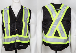 反光安全服反光背心建筑夹克高能见度工作安全反光安全背心 - Product Image 3