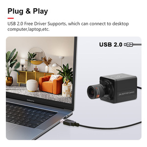 5600 PS5520 5MP M12 varifocal เว็บแคมขนาด2.8-12มม. เลนส์ปลั๊กเล่น2592x1944 25fps กล้อง Mini HD สำหรับ Windows Linux Android Mac OS
