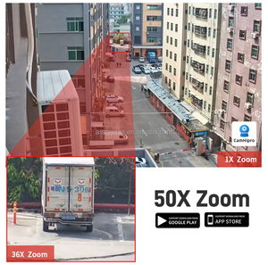 8MP 5MP 2MP ซูม4K HD PTZ 50X Infinite Rotation เลเซอร์โปรแกรม IR Night Vision กลางแจ้ง360ใหม่8นิ้วกล้อง4G WIFI - Product Image 3