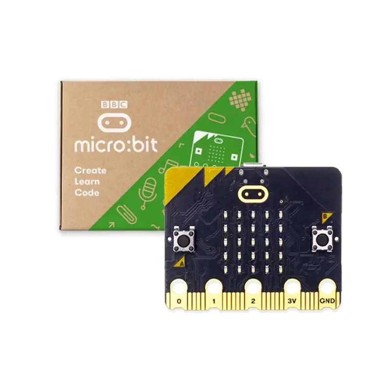 Eparthub Bbc Micro: Bit Mb V2 Moederbord Micro: Bit V2.2 Grafische Programmering Met Batterij Diy Voor Kinderen Leren