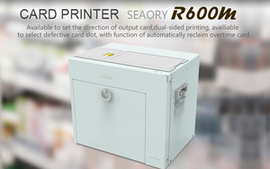 自動供給高品質プリンターR600MRetransfer両面PVCIDカードプリンター - Product Image 6