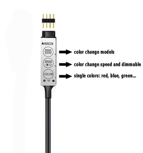 1set AAA Battery Power RGB <strong>LED</strong> Strip Light 2m 1m SMD 5050 DC 5V 3 Key Flexible Light Lamp TV Backlight IP65 <strong>Led</strong> Strip - Product Image 2