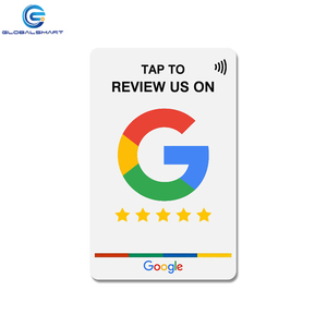 Custom Programmable google Review Tap Cards for Social Media Business Card with QR <strong>Code</strong> for Social Media Business Card - Product Image 2