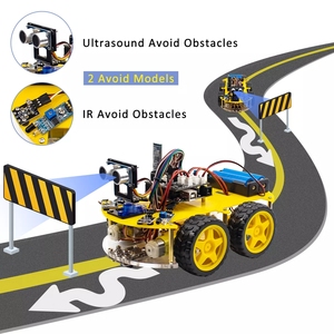 4WD Multi Robot Car Kit aggiornato V2.0 per Robot STEM/programmazione grafica Robot Car per arduinos