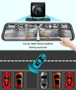 <strong>Mirror</strong> 10'' Touch Screen <strong>Car</strong> Dvr Dual Lens 1080P 2K <strong>Mirror</strong> Dash Cam Rear View G-<strong>Sensor</strong> Night Vision Vehicle Blackbox - Product Image 2