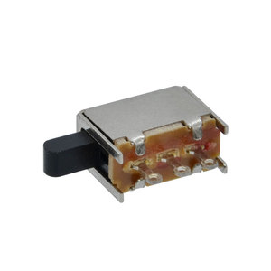 PS12F04 Druckknopf schalter Momentan Selbst rück stell schalter rechtwinkliger DIP No-Lock-Reset-Schalter - Product Image 4