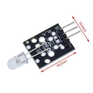 Módulo de Sensor de emisión infrarroja de 3 pines para Arduino Diy Starter Kit KY005, 1 unidad - Product Image 4