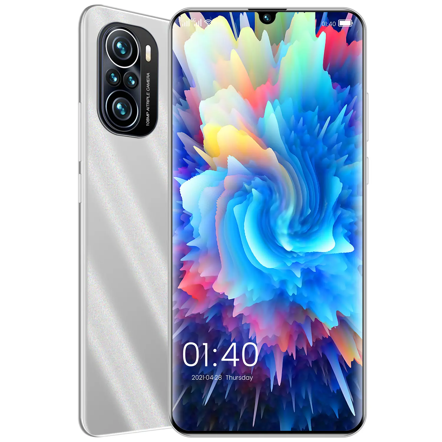 P50 Pro 7.5 pollici HD smartphone Android a schermo intero 16GB + 512GB 5G LET 10-Core MTK6889 Dual SIM telefoni cellulari GPS