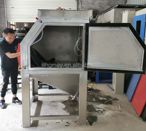 Kumlama makinesi küçük dolap manuel paslanmaz çelik ıslak çalışma tipi kumlama makinesi - Product Image 5