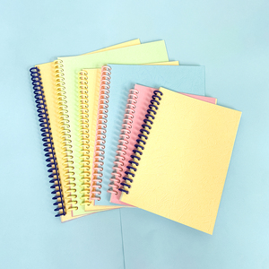 Đẹp văn phòng chất lượng nguồn cung cấp cho máy tính xách tay cuốn sách giấy PP nhựa Loose-Leaf nhựa ràng buộc Vòng máy tính xách tay A5 chất kết dính - Product Image 6