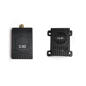 3.3GHz 4WVTX送信機3.3GHz 16CHRX受信機FPVレーシングドローン用広帯域ビデオ受信機 - Product Image 1