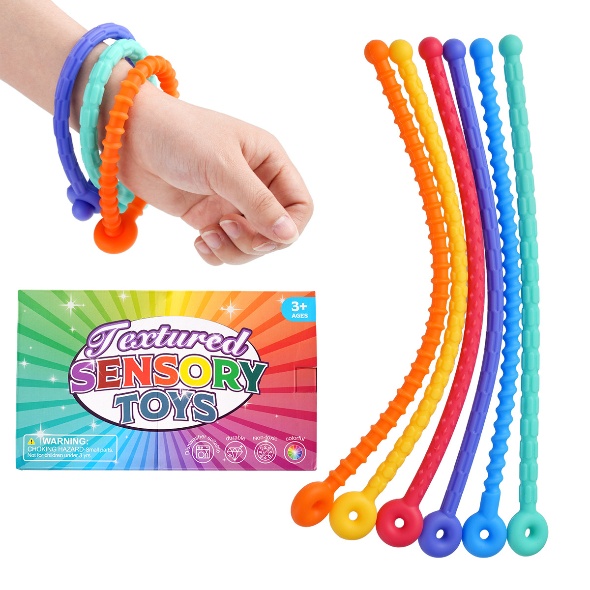 Paquete de 6 unidades en caja de color