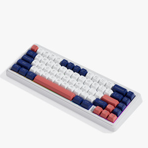 Teclado para juegos ultracompacto de 67 teclas, diseño 65%, tres modos, retroiluminación RGB personalizable, teclas de membrana Silenciosas Para PC
