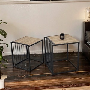 Manufacture Custom Size <strong>Rectangular</strong> Wooden Set Modern Style <strong>Nesting</strong> End Nightstand Coffee <strong>Table</strong> For Home Furniture - Product Image 3