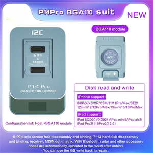 IParts i2C P14 Pro Programmierer für iPhone 5-14 NoDemontage erforderlich Nand Flash-Programmierung Lesen Schreiben Backup-Format Lila - Product Image 3