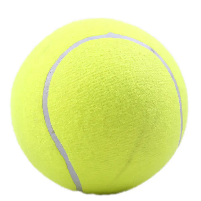 Pelota de tenis grande y personalizada para mascotas, multicolor, tamaño múltiple, inflable, gigante, juguete para masticar, pelota de tenis para perros