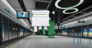 AIR <strong>TEMPERATURE</strong> and AIR HUMIDITY CO2 THREE PARAMETERS 3 in 1 WALL MOUNTED SPLIT TYPE RS485 WIFI GPRS LORA LORAWAN SENSOR TESTER - Product Image 6