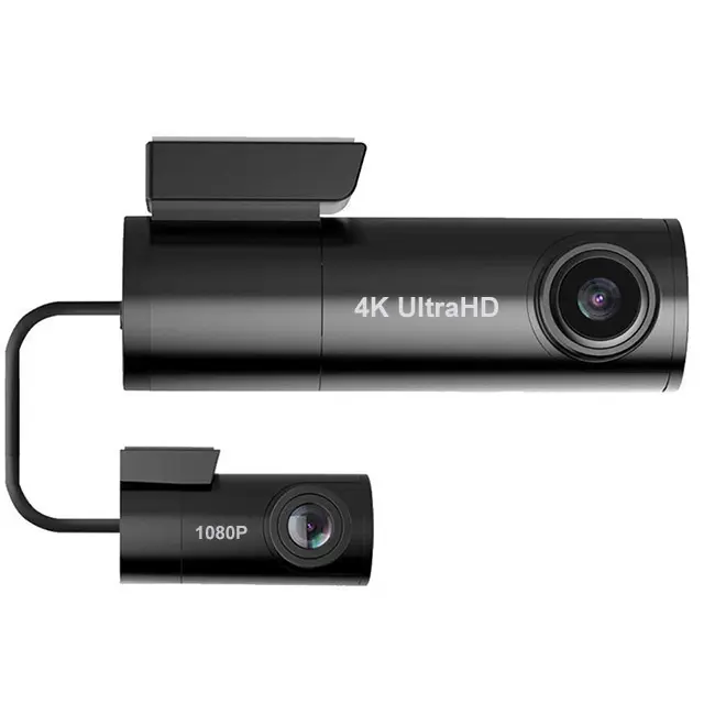 Küçük boy 4K video kaydedici 2160P dashcam çift lens azdome M300S OEM araba dvr'ı