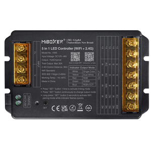 Miboxer HW5 WiFi 2.4G uscita 30A supporto Push oscuramento Tuya Smart App musica ritmo e voce di terze parti 5 in 1 Controller LED - Product Image 1