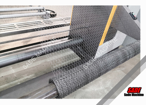 Automatische hochwertige sechseckige Drahtgitter-Eisen netz maschine - Product Image 6