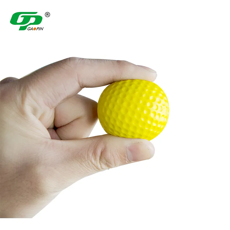 רך גולף נהיגה טווח כדורים בתפזורת זול גולף כדור עמיד סיטונאי מפעל מחיר מודפס לוגו Pu גולף כדור