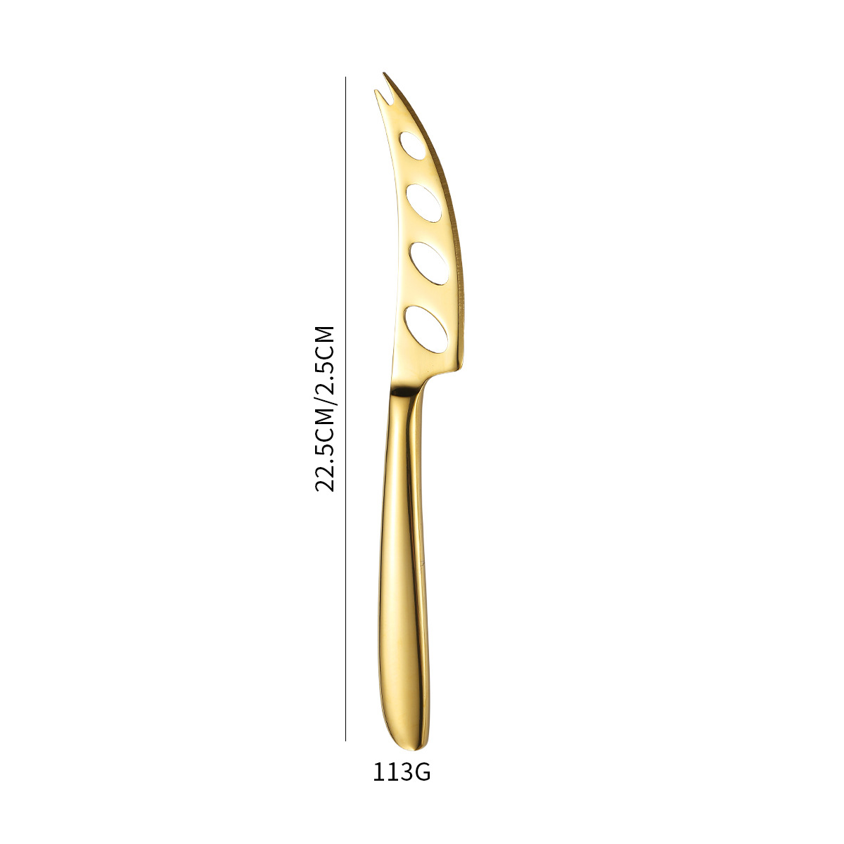 Rose Gold - Cheese Knife PVC Resealable Bag