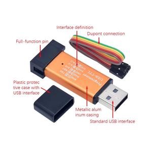 MCU STC 51 microcontrollore Downloader programmatore automatico/3.3V 5V universale/doppia tensione USB a TTL cavo di DownLoad