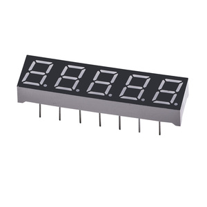 0,36 zoll 0,5 zoll 0,56 zoll 5 ziffern 7 segment led digitale elektronische uhr display schaltung rot farbe - Product Image 3