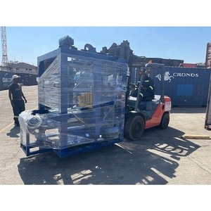Máquina de fabricación de bloques de pavimentación de construcción de hormigón hueco, máquina automática de fabricación de ladrillos entrelazados de cemento a la venta - Product Image 3