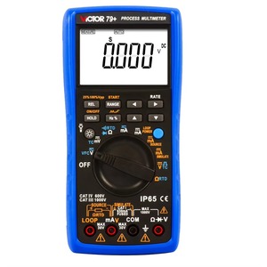 VICTOR VC 79 + ölçü ve çıkış fonksiyonu ile proses ölçer Tc RTD Pt100 Cu50 VFC termokupl kalibratör süreci LS - Product Image 1