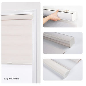 Smart <strong>Windows</strong> Cordless Electric Zebra Blinds Wifi App Smart Control Motorized <strong>with</strong> <strong>Built</strong>-In Installation Plain Technique - Product Image 5