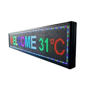 Programmabile a scorrimento Led messaggio in movimento segno singolo colore p7.62 p10 RGB Display a Led per esterno a matrice di punti Display a Led - Product Image 3