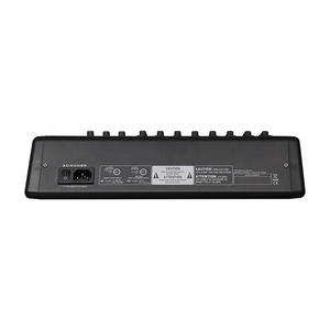 S10 Interfaz de audio de 10 canales Consola de mezcla de sonido 99 DSP Mezclador de DJ Audio Studio Mezclador de audio para Karaoke Studio Streaming - Product Image 3