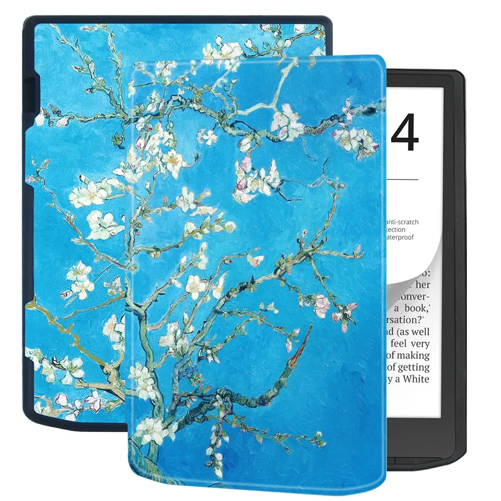 Slim trường hợp đối với pocketbook inkpad 4 TPU sợi chống sốc bao gồm chống thả siêu mỏng bảo vệ 7.8 2023 trường hợp