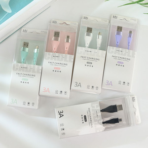 SD-202 telefon aksesuarları silikon 3A 60W 1M hızlı şarj USB mikro ışık tipi C veri Apple için kablo 6 13 15 Samsung için - Product Image 6