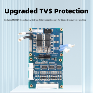 Akbr 8S 24V 20A LiFePO4 pil yönetim sistemi BMS AGV elektrikli bisiklet üç tekerlekli bisikletler DIY pil kutusu LFP koruma levhası PCB tipi - Product Image 2