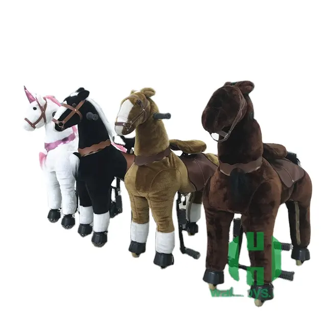 أعلى جودة CE الحصان أفخم لعبة الحصان المتأرجح المشي الحيوان الحصان الميكانيكي للبيع