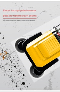 Chất lượng cao điện chân không quét đi bộ-phía sau sàn quét cho hội thảo công viên bất động sản đường cho đường phố làm sạch pin - Product Image 5