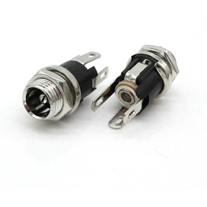 DC-025M ช่องเสียบไฟ DC ตัวเมียซ็อกเก็ตตัวเมีย2.0มม. แจ็คชาร์จ DC ขนาด5.5*2.1มม. เต้ารับตัวเมีย - Product Image 4