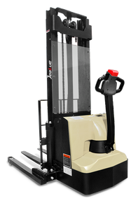 1400kg 1.4T Straddle Leg Full Electric <strong>Stacker</strong> Battery <strong>Stacker</strong> - Product Image 2