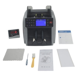 Máquina profesional de contador de dinero, Detector de billetes de banco, lista para enviar - Product Image 4