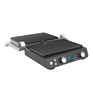 2023 New Smart <strong>Tech</strong> Electric Stainless Steel Contact Grill Multi-Function Digital Screen 19 Pre-set <strong>Programs</strong> for Household Use - Product Image 6