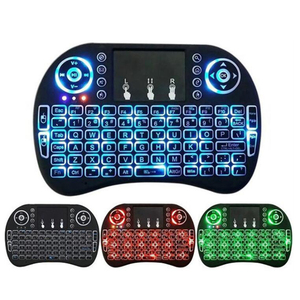Touch Sensitive Colorful Backlit Mini <strong>Wireless</strong> <strong>Keyboard</strong> <strong>Touchpad</strong> - Product Image 3
