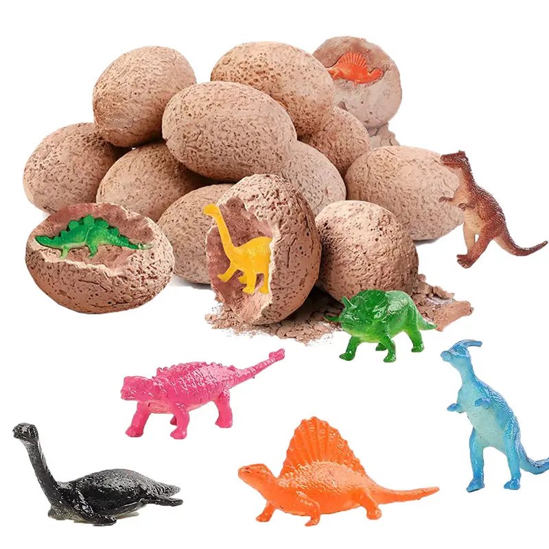 Kit de excavación de huevos de dinosaurio, Arqueología educativa, huevos de dinosaurio, juguete para niños Diy para niños