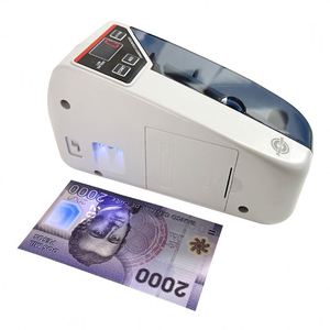 Cargador de coche V30 Mini contador de dinero portátil con lámpara UV/WM Detección de notas falsas Máquina de conteo de billetes práctica - Product Image 1