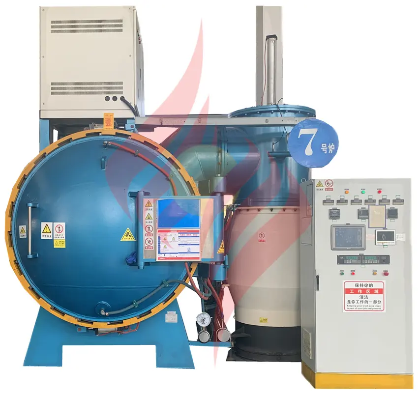 Titanium Alloy Copper-Based Vacuum High Temperature Brazing Heat Treatment Furnace For Steel Non-Ferrous Metal Materials Brazing