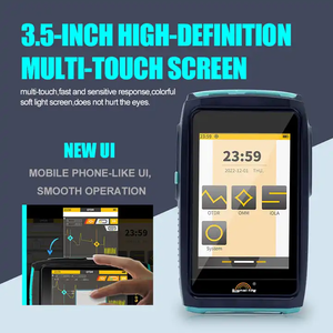 Mini Handheld OTDR OTDR 6 in 1 mini optical time-domain reflectometer ZS1000 80km with <strong>function</strong> VFL IOLA OPM OLS - Product Image 5